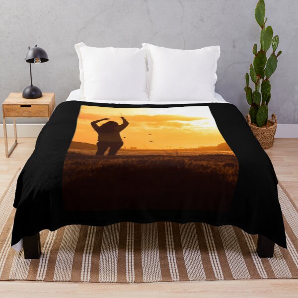 Item preview, Silhouette of woman dancing in the sunset. designed and sold by AylaHarbich.