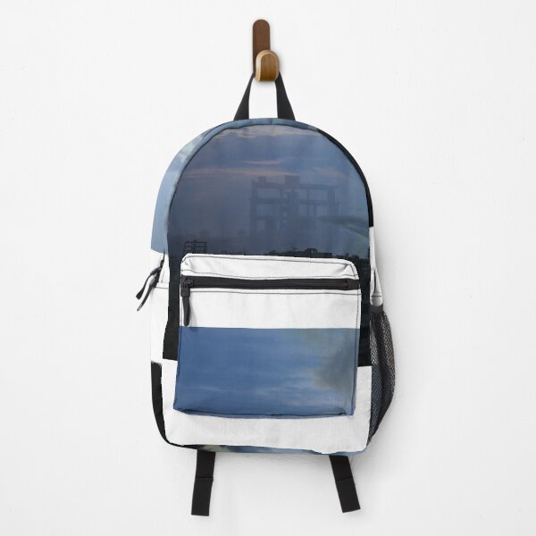 Item preview, Double exposed moody photo of the blue sky and buildings and life designed and sold by FCEalin.