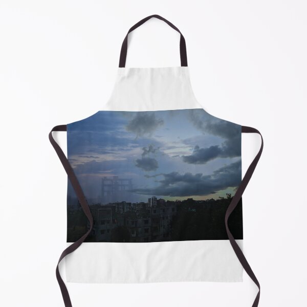 Item preview, Double exposed moody photo of the blue sky and buildings and life designed and sold by FCEalin.