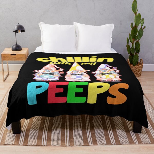 Artikelvorschau,  Ostern Crewneck Shirt Geschenk, Hangin 'mit meinem Peeps T-Shirt, Bunny Shirt T-Shirt, Osterhasen T-Shirt, Osteroutfit, Unisex Shirt Geschenk für Sie entworfen und verkauft von Trendy Shirt.