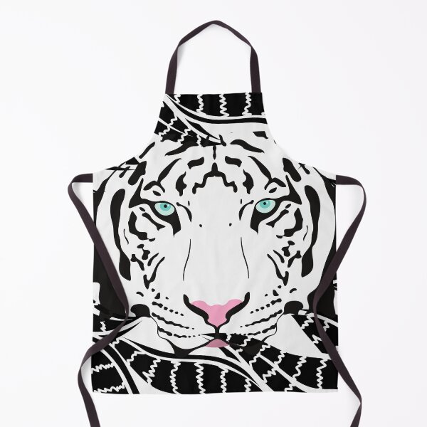 Item preview, Crouching Tiger with Snake Plant designed and sold by sunnybandana.