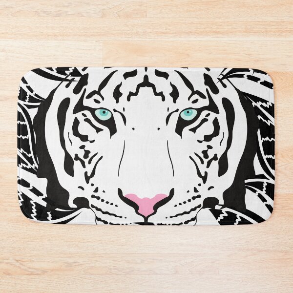 Item preview, Crouching Tiger with Snake Plant designed and sold by sunnybandana.