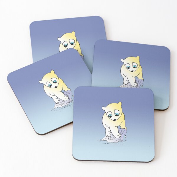 Item preview, Climate Change Bear on blue designed and sold by Phantasm-City.