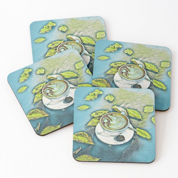 Item preview, GALATHI CT - Green Coffee Time - Coffee designed and sold by Galathi Designs.