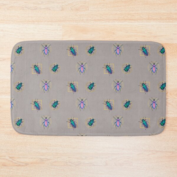 Item preview, Insects bugs watercolor IIII gold  designed and sold by editanagy.