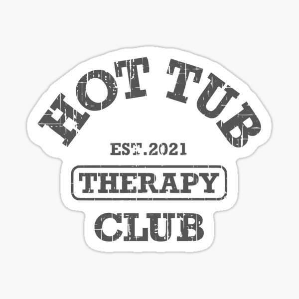 Item preview, Hot Tub Therapy Club designed and sold by CoolYule.