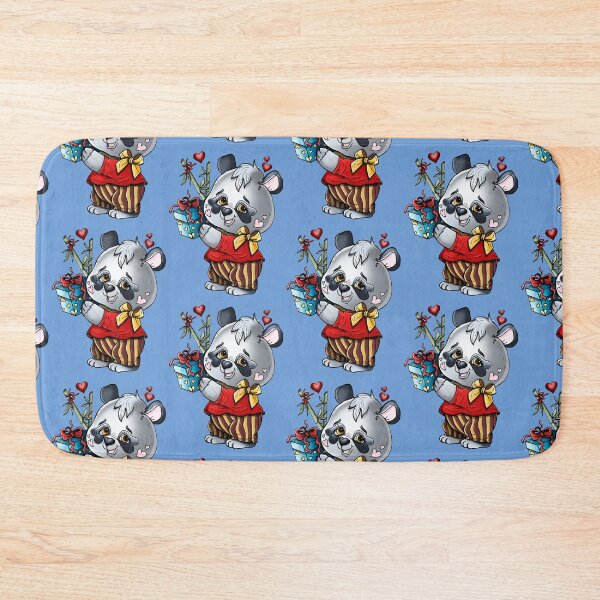 Item preview, Cartoon character, romantic baby bear panda with a gift. designed and sold by LaraCoolart.