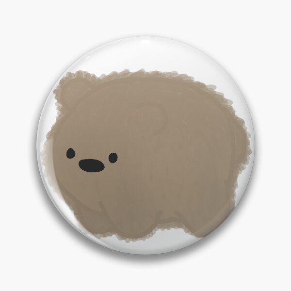 Item preview, Round bear designed and sold by BadAnimalss.