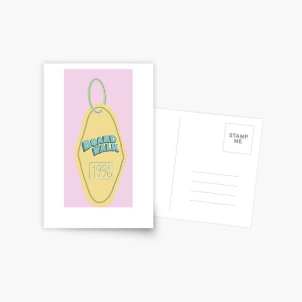 Boardwalk Key Chain Postcard