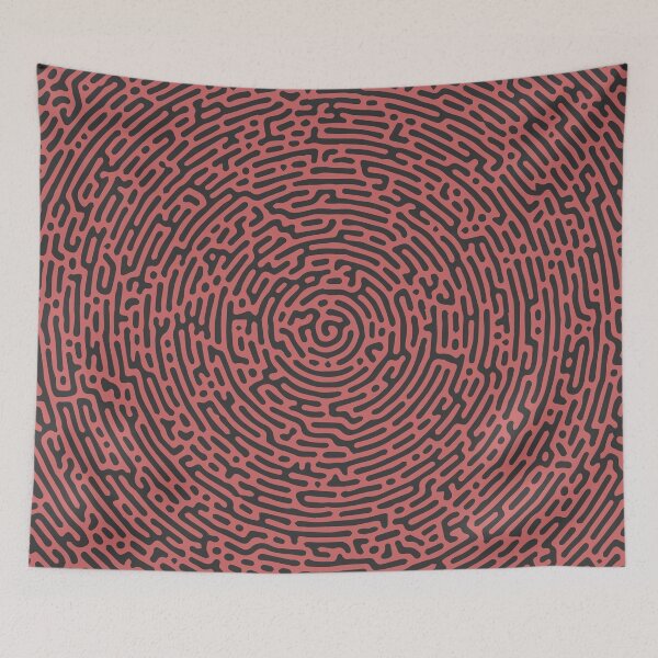 Item preview, Circular Spiral Turing Pattern (Rose Gold) designed and sold by John Uttley.