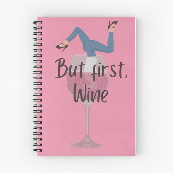 Item preview, But first, wine  designed and sold by PruArt.
