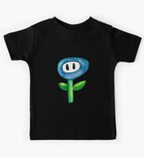 Joshuas Blue Flower Kids Tee