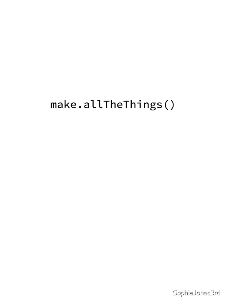 Thumbnail 4 of 4, iPhone Case, Make All the Things Code Method/Function Call designed and sold by SophiaJones3rd.