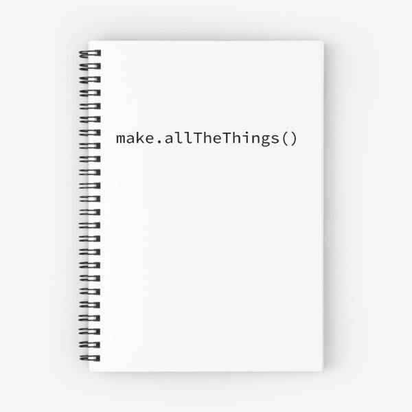 Item preview, Make All the Things Code Method/Function Call designed and sold by SophiaJones3rd.