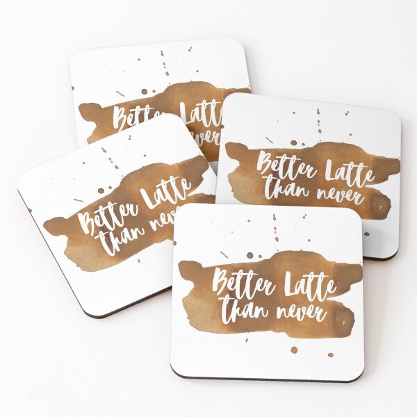 Item preview, Better Latte than never designed and sold by zafirahansen.