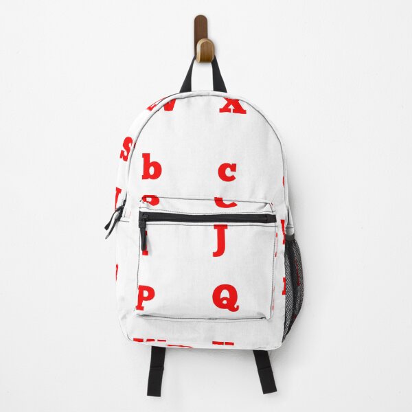 Item preview, Alphabets English red designed and sold by geoji.
