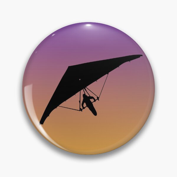 Item preview, Hang Glider - Hang Glider Silhouette Graphic and Sticker Pack designed and sold by WilsonCreekArts.