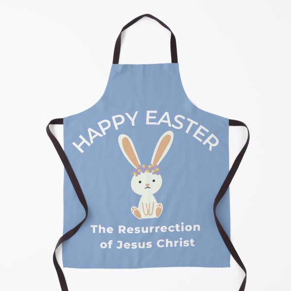 Item preview, Happy Easter and Cute White Bunny designed and sold by Polariszero.