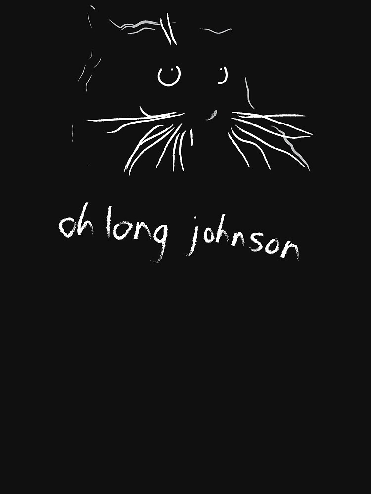 Oh Long Johnson Cat Gifts Sticker for Sale by Hublerk