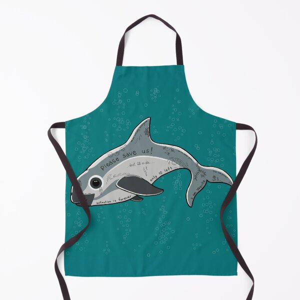 Item preview, Graffitied Vaquita designed and sold by Soozie Wray.