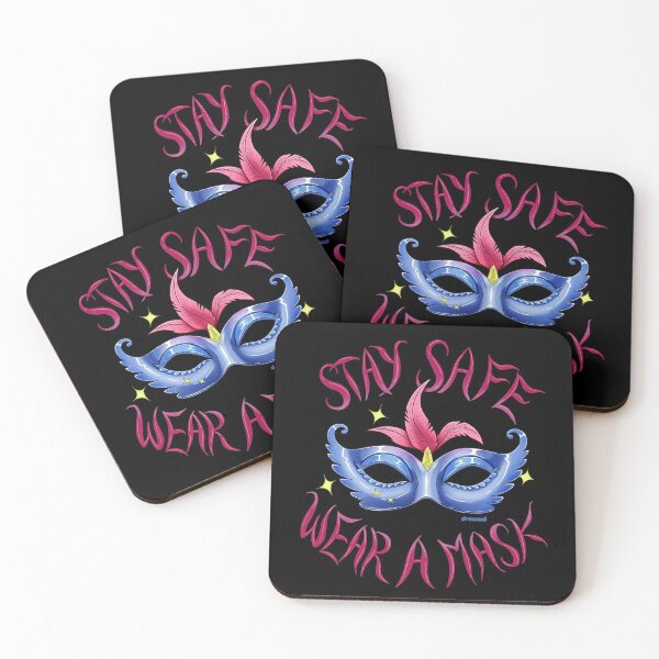 Item preview, STAY SAFE. WEAR A MASK designed and sold by Drawwit.
