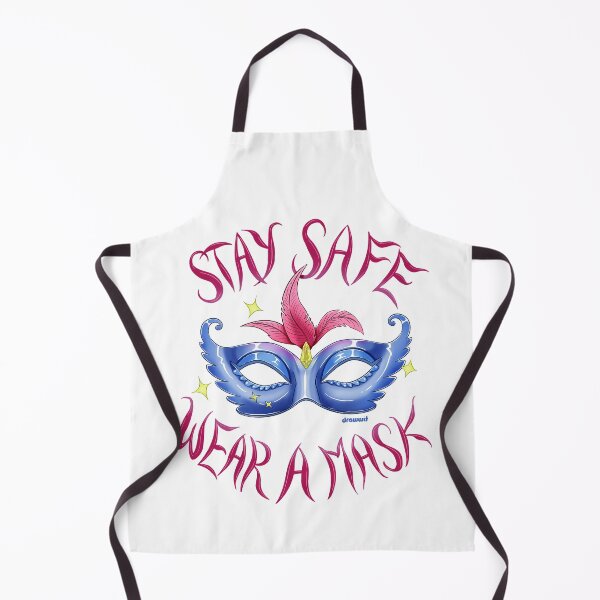Item preview, STAY SAFE. WEAR A MASK designed and sold by Drawwit.