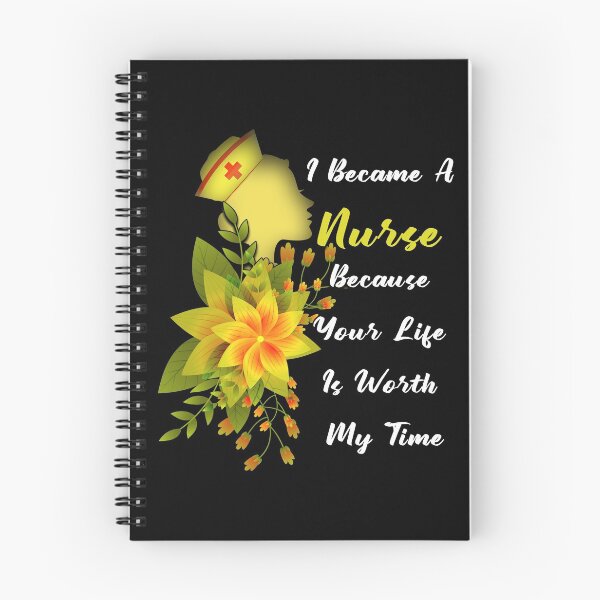 Item preview, I Became A Nurse Because Your Life Is Worth My Time designed and sold by oussimakh.