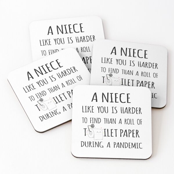 Item preview, A Niece Like You is Harder to Find than a Roll of Toilet Paper During a Pandemic designed and sold by niftyhub.