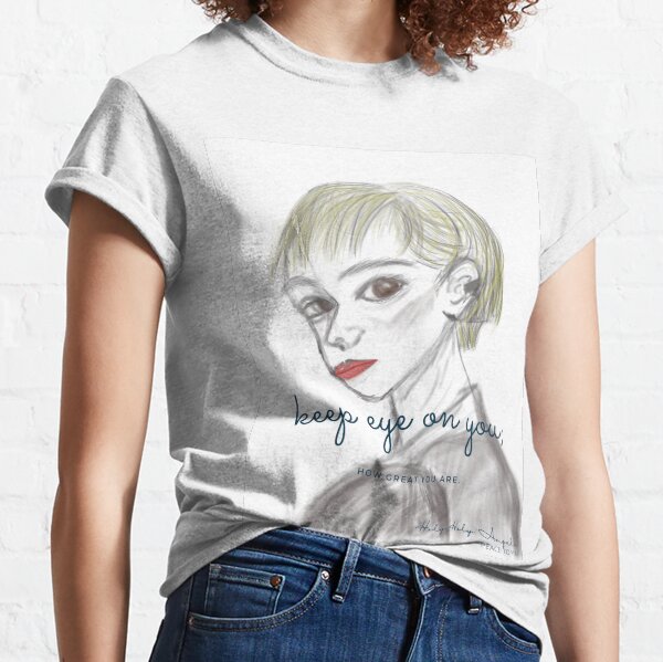 Holy Holy Angels Design "Keep eye on you; How great you are. " Classic T-Shirt