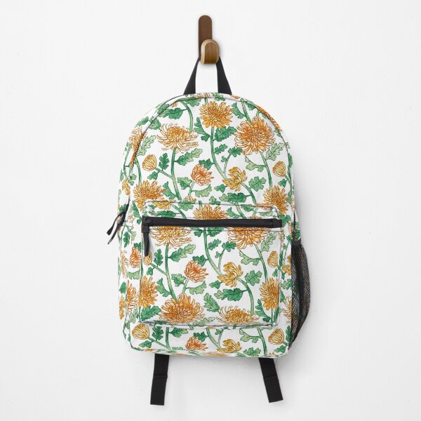 Item preview, Yellow Chrysanthemum Watercolor & Pen Pattern designed and sold by TigaTiga.