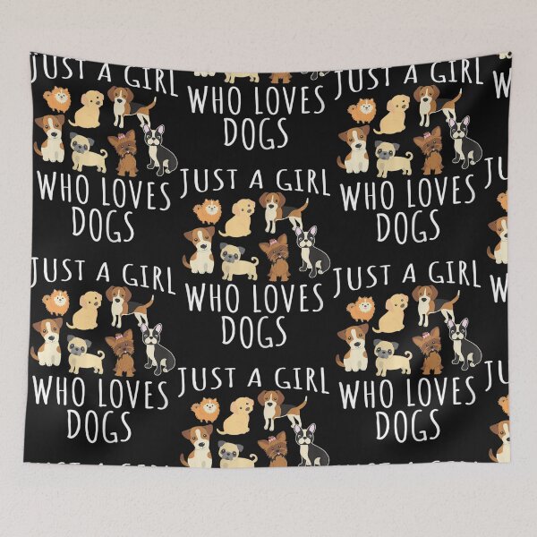 Item preview, Just A Girl Who Loves Dogs Puppy designed and sold by Kandurip5419.