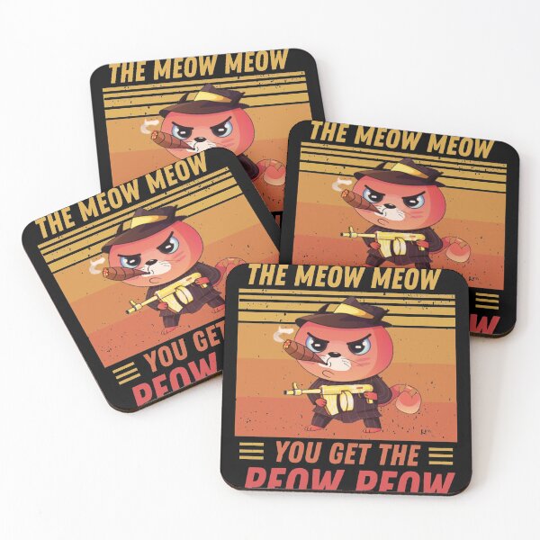 Item preview, you mess with the meow meow you get the peow peow design  designed and sold by BeenTees.