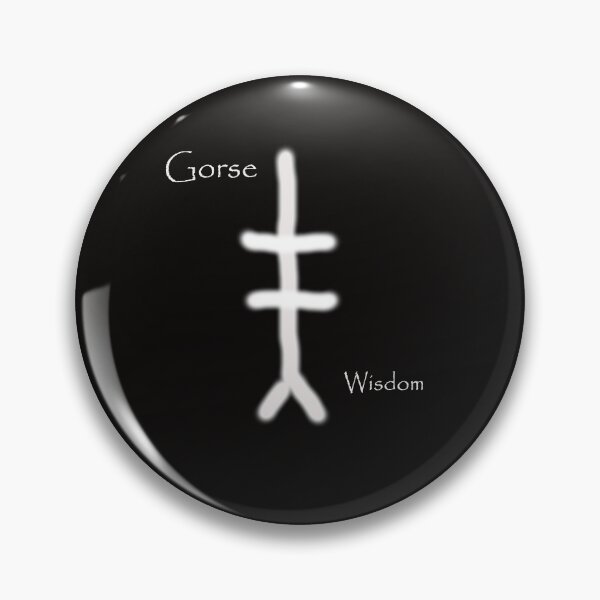 Item preview, Gorse ogham wisdom designed and sold by PCUsher.