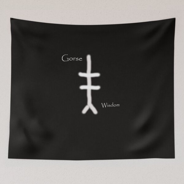 Item preview, Gorse ogham wisdom designed and sold by PCUsher.