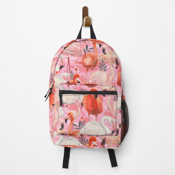 Item preview, watercolor flamingos paradise - pink mix designed and sold by janeferwong.