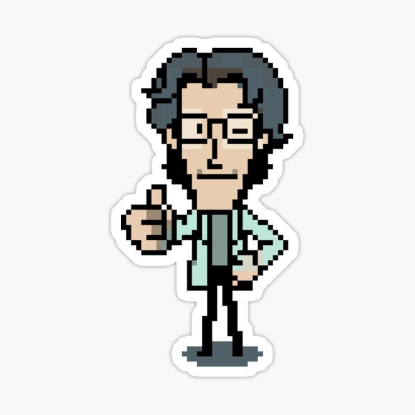 Otacon Thumbs-Up Sticker