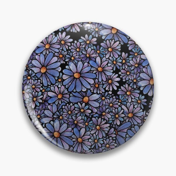 Item preview, Purple Daisy Flora Wildflowers designed and sold by FrictionMaxxing.