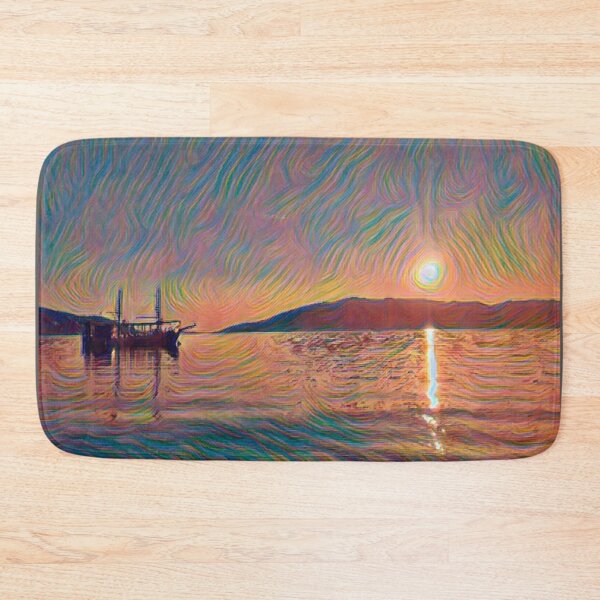 Item preview, Sunset on the adriatic sea designed and sold by Iuliia Nerd.