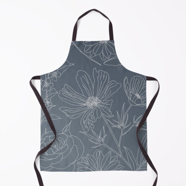 Item preview, Flowers Silver Outline Gray Gradient Elegant Design designed and sold by NdesignTrend.