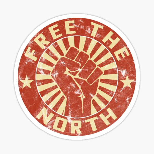 Free The North Sticker