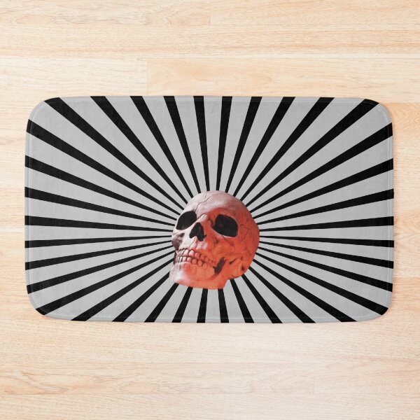 Item preview, Skull sun retro in black designed and sold by ESCAPZ.
