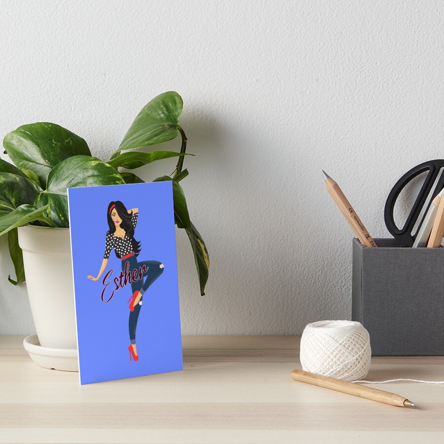 Item preview, Art Board Print designed and sold by DesignsbyEH.