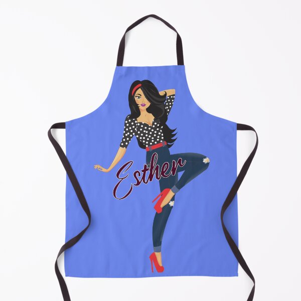 Item preview, Esther Girl Sassy Blue designed and sold by Dream Big! by E. H..