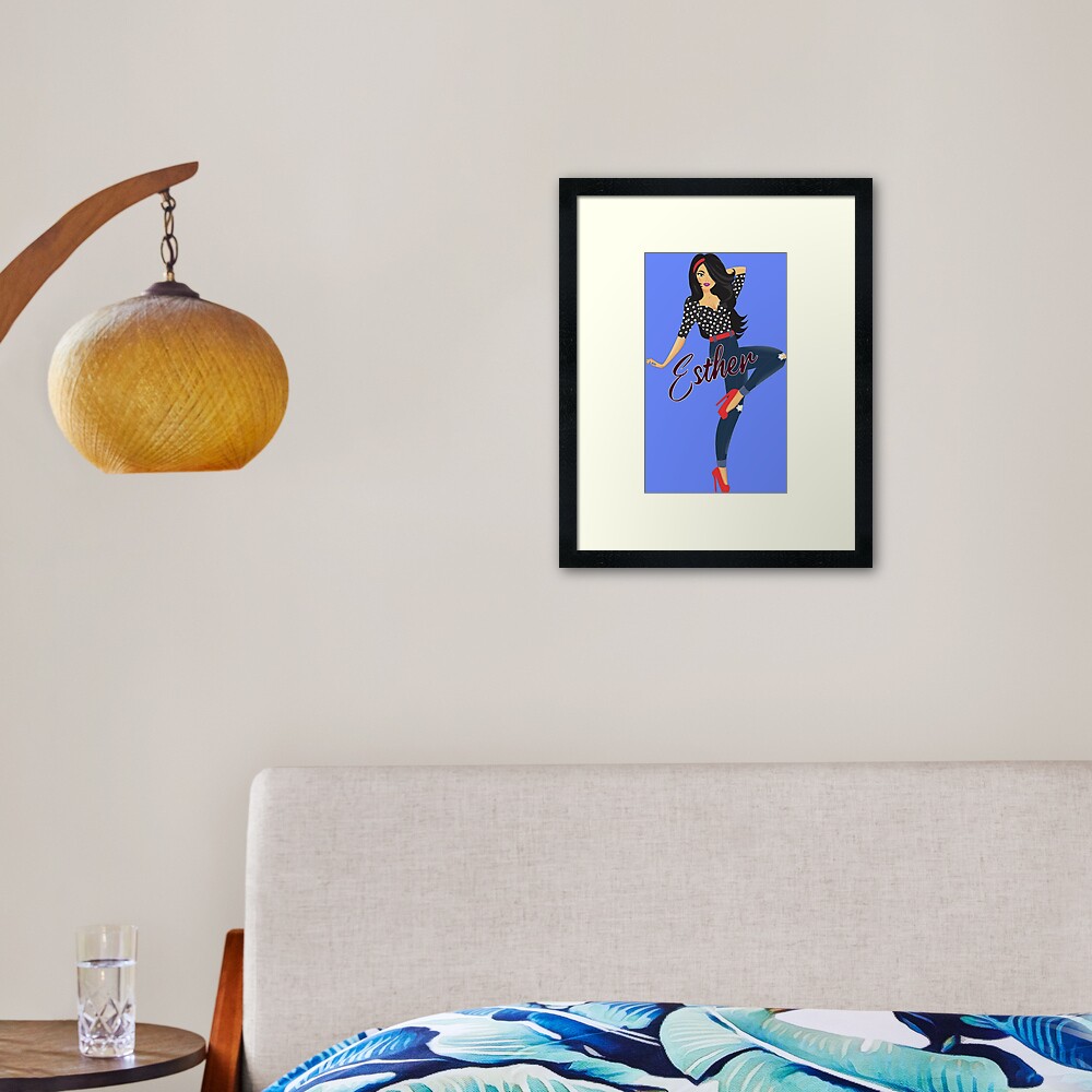 Item preview, Framed Art Print designed and sold by DesignsbyEH.