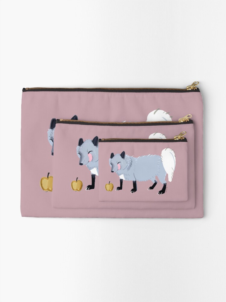 Alternate view of Arctic Fox #3 Zipper Pouch