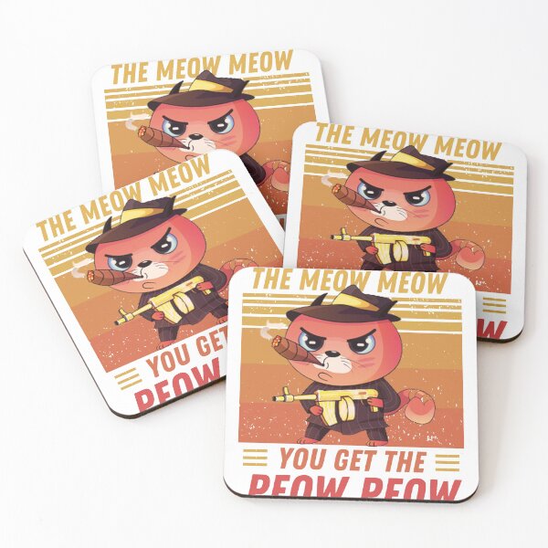 Item preview, you mess with the meow meow you get the peow peow design  designed and sold by BeenTees.