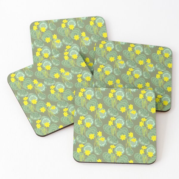 Item preview, Daffodils and painted eggs muted colors designed and sold by Amalus-files.