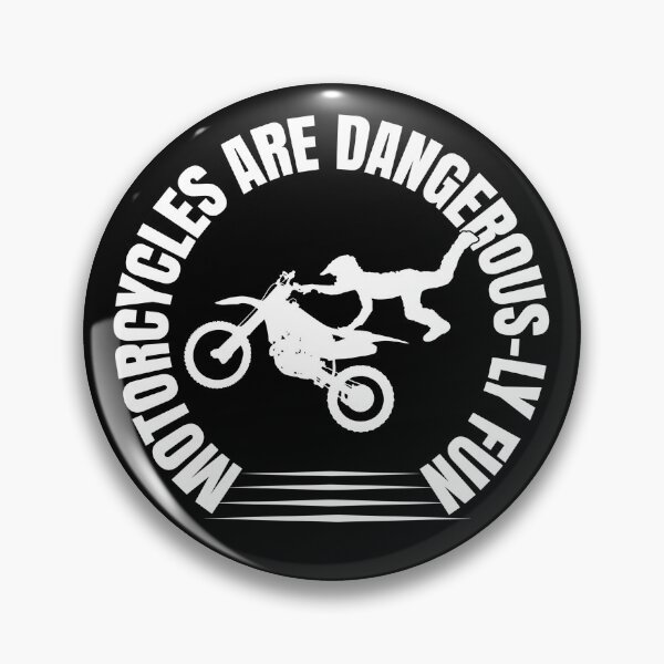 Item preview, Motorcycles are Dangerously Fun Motocross MX designed and sold by CharJens.