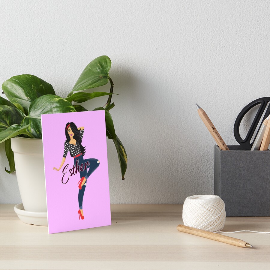 Item preview, Art Board Print designed and sold by DesignsbyEH.
