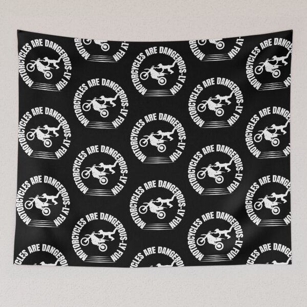 Item preview, Motorcycles are Dangerously Fun Motocross MX designed and sold by CharJens.